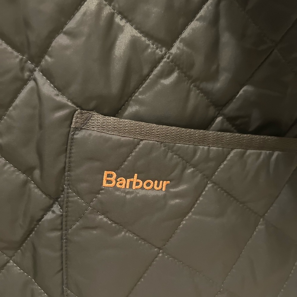 Barbour Men's Heritage Liddesdale Quilted Jacket - Dark Green - Picture 4 of 6